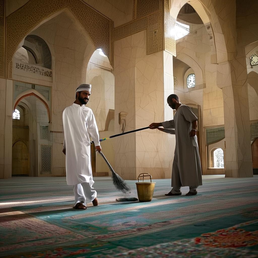 تنظيف المساجد